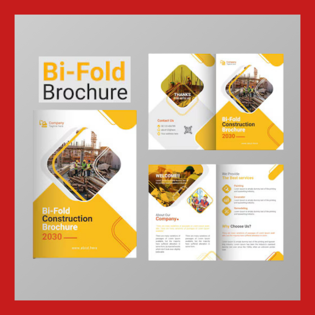 bi-fold brochure