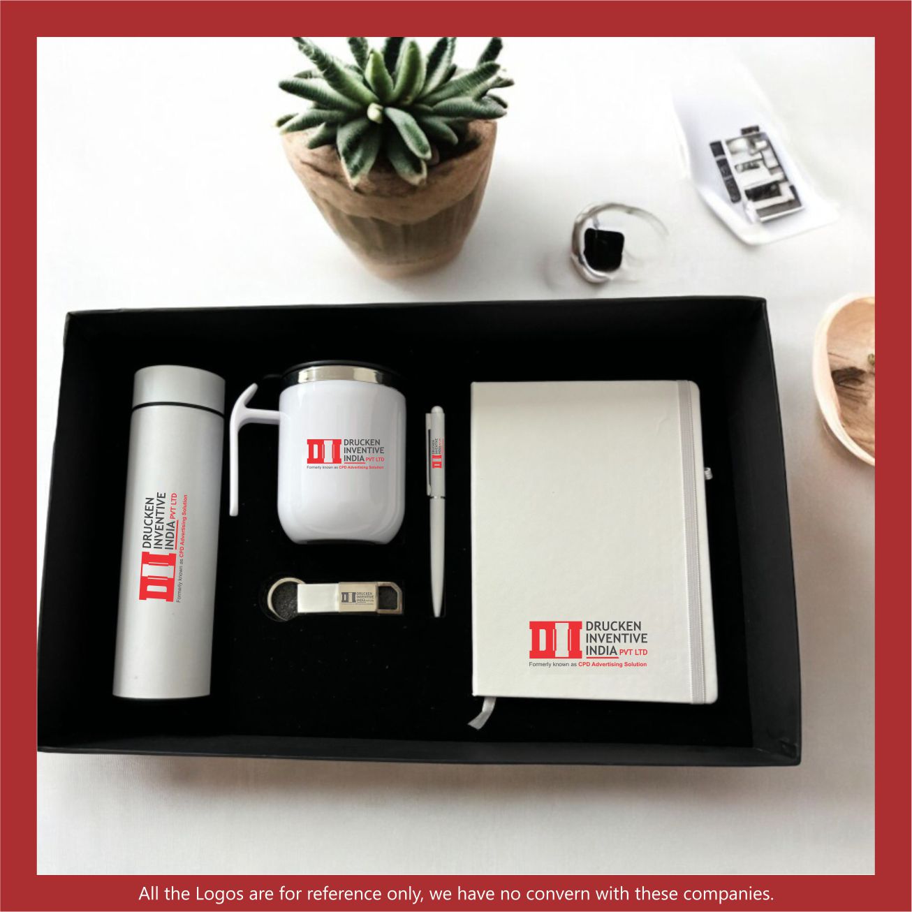 corporate bottle gifts set