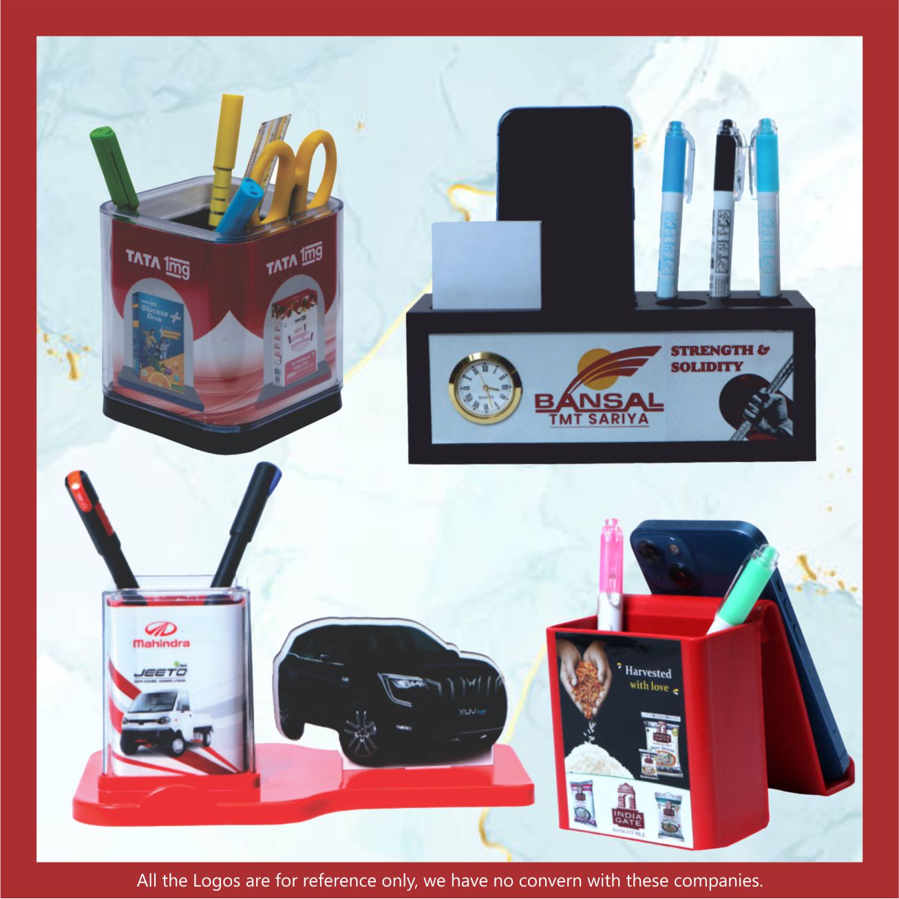 customized pen stands