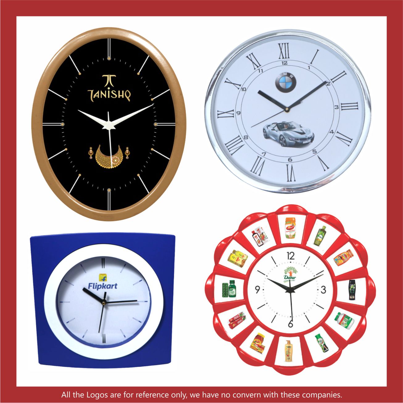 customized wall clocks